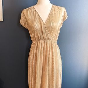Baltic Born Gold Maxi Dress